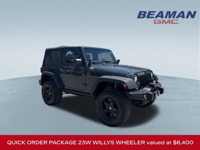 2017 Jeep Wrangler Willys Wheeler