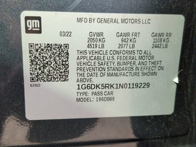 2022 Cadillac CT4 Luxury