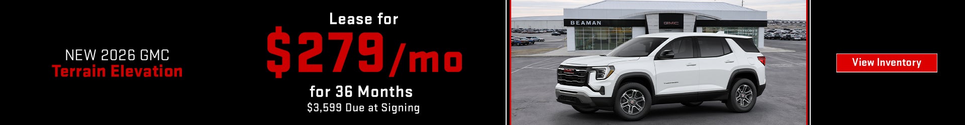 New 2026 GMC Terrain Elevation