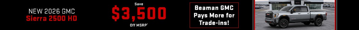 New 2026 GMC Sierra 2500 HD