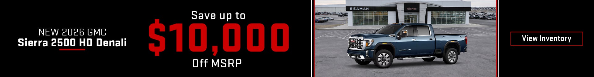 New 2026 GMC Sierra 2500 HD Denali