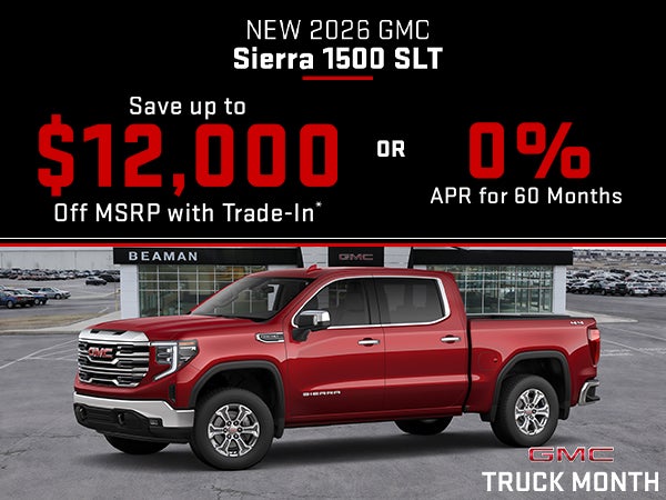 New 2026 GMC Sierra 1500 SLT